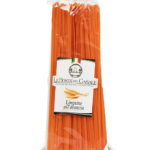 alt="Dettaglio confezione linguine all’arancia Le Bontà"